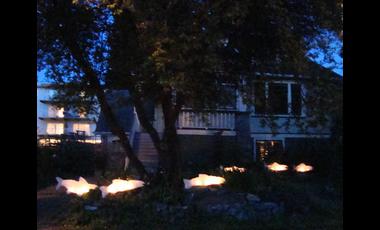 ghost run.5. in front of my house.